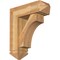 Ekena Millwork Westlake Arts and Crafts Rough Sawn Bracket w/ Offset Brace, Western Red Cedar, 8"W x 24"D x 28"H BKT0806X24X28WTL03RWR - alternate 1